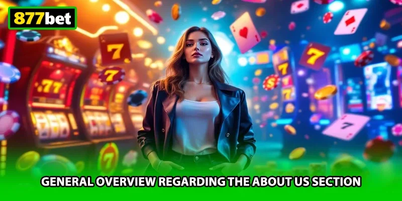 General overview regarding the about us section